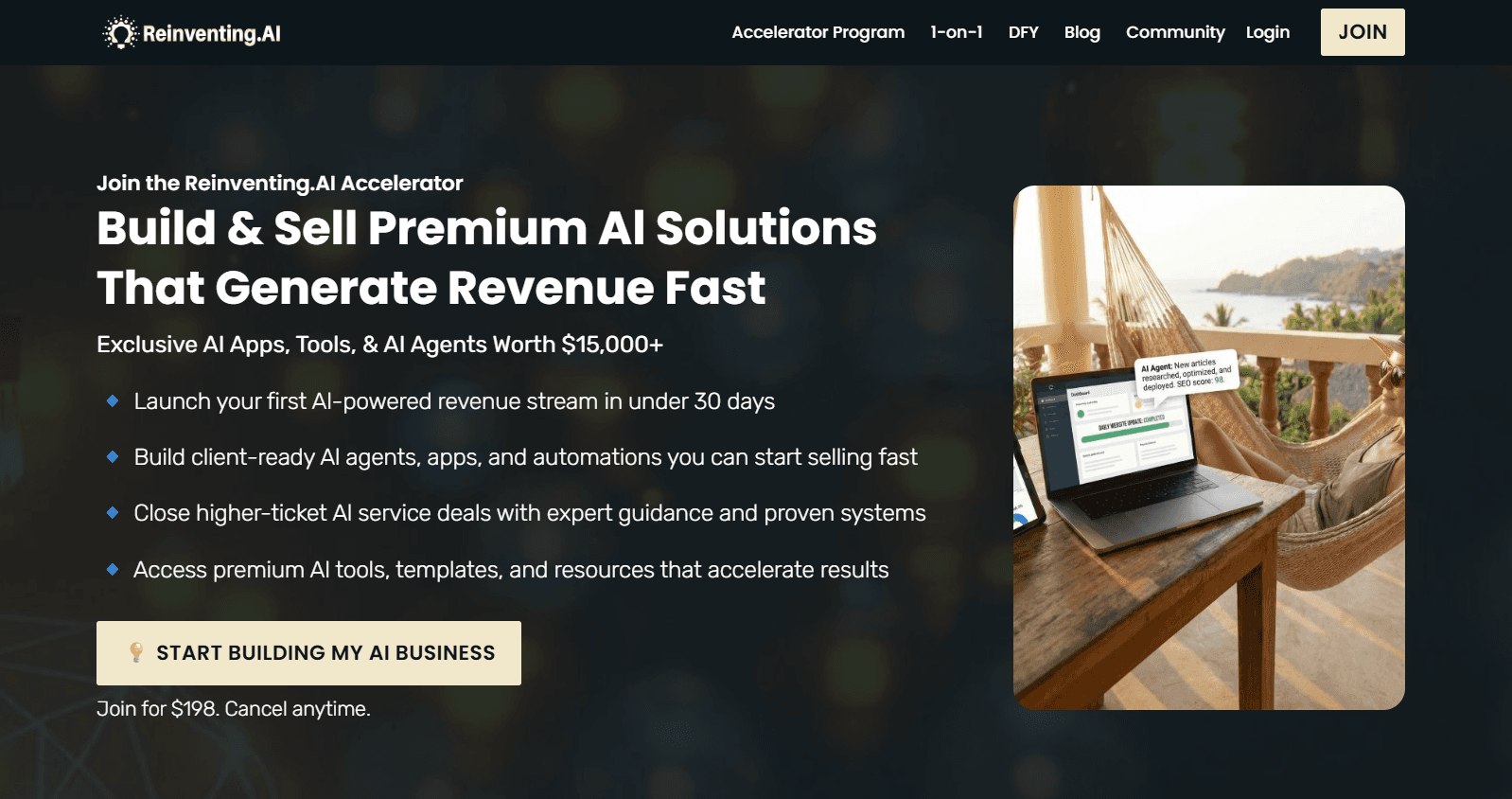 Reinventing.AI screenshot